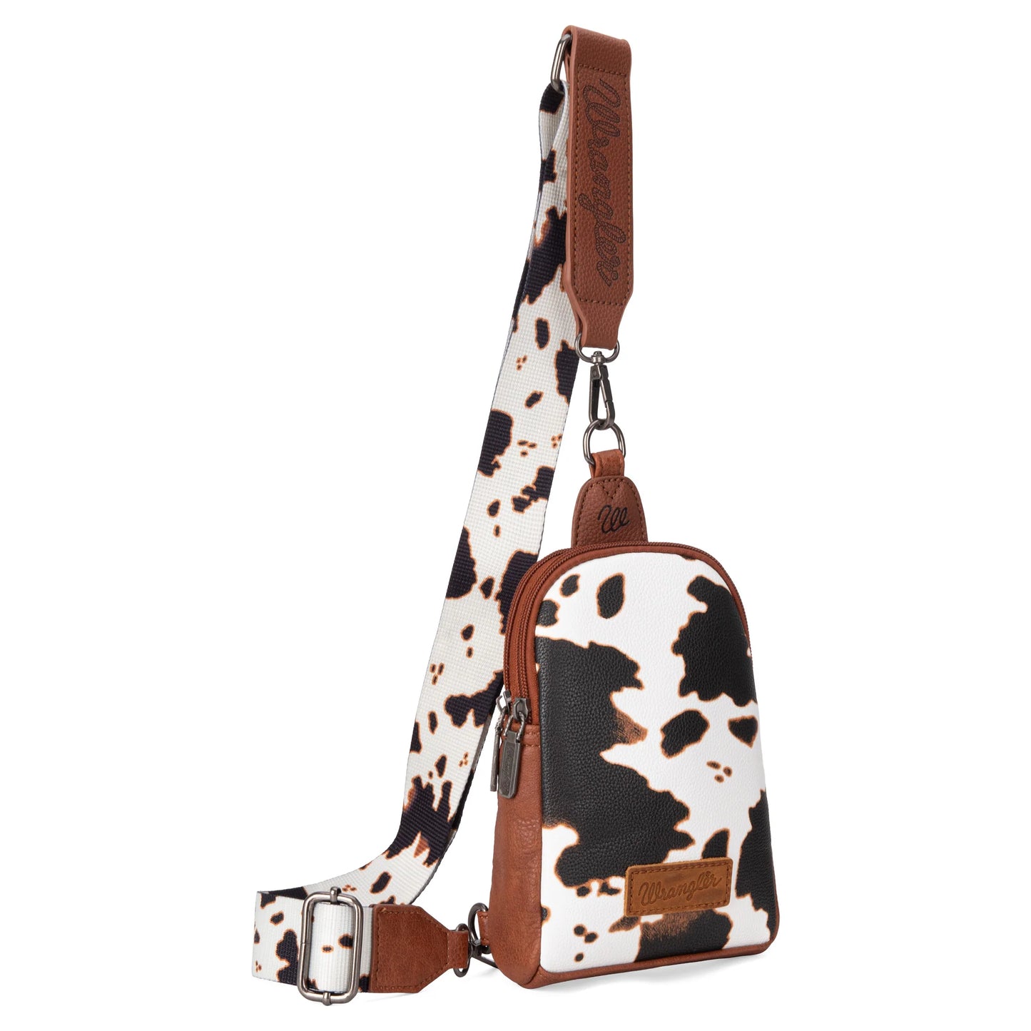 Cow Print Sling Bag