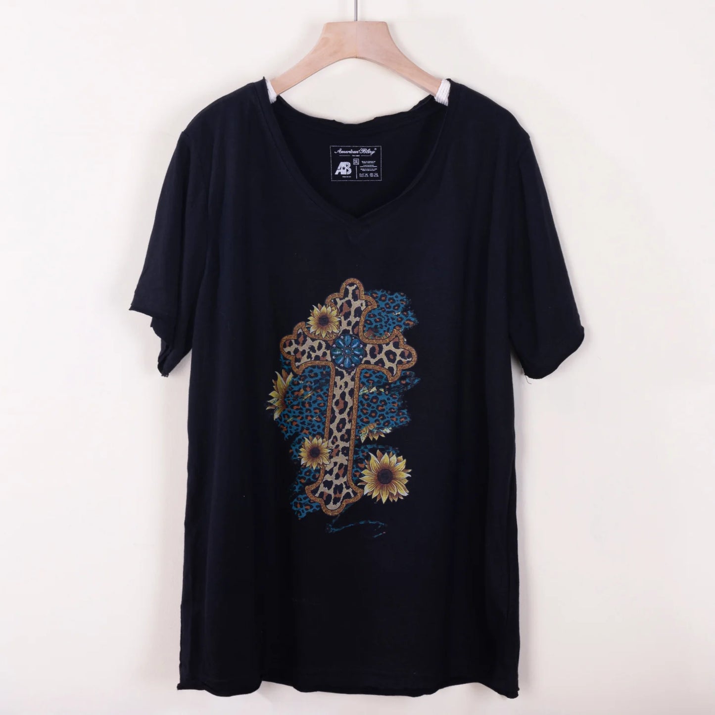 American Bling  Short Sleeve T-Shirt Black
