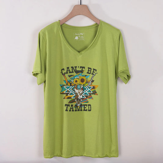 American Bling Short Sleeve T-Shirt Green