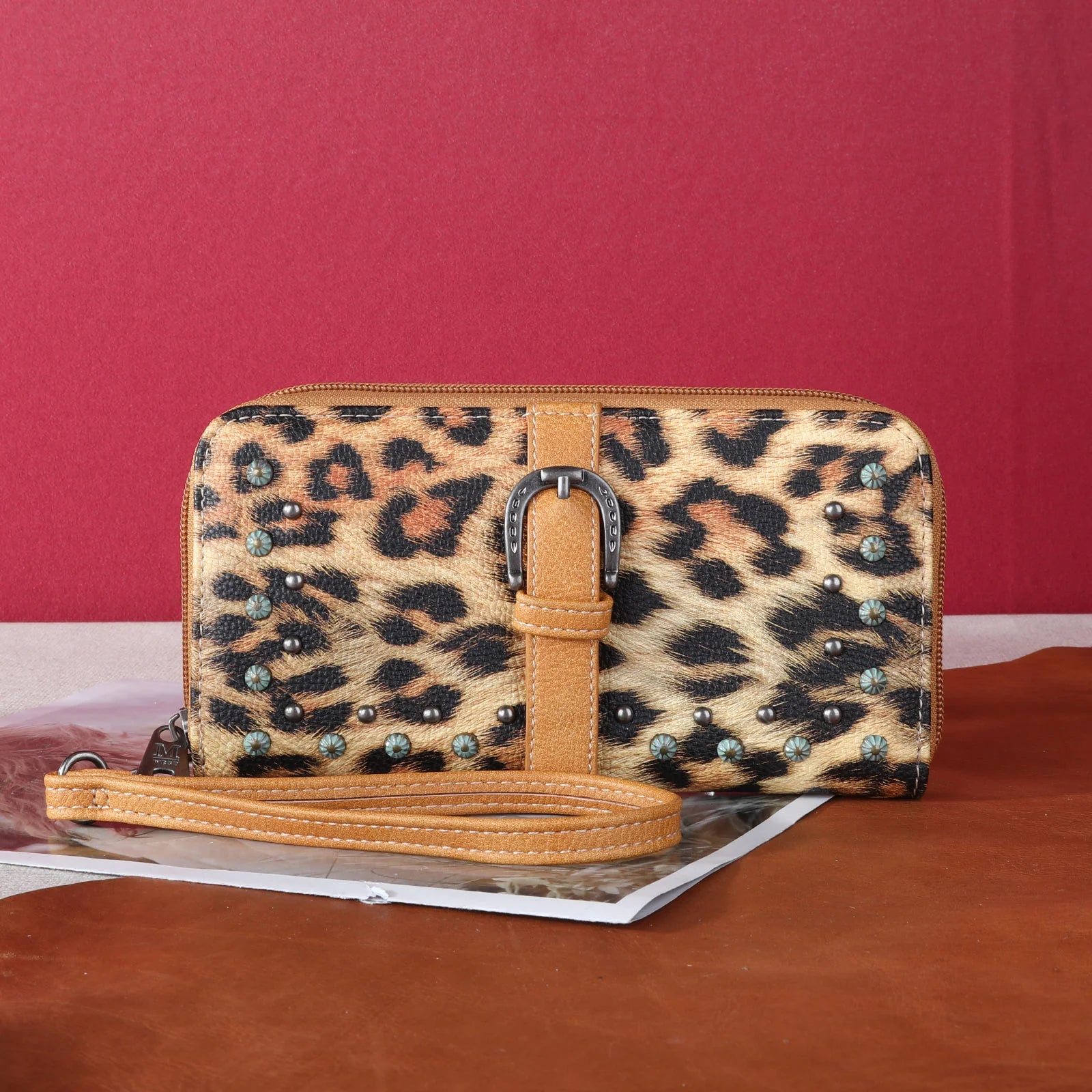 Leopard Print Collection Wallet