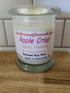 9 oz double wick all natural soy candles