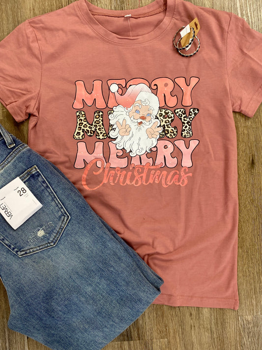 Merry Christmas graphic tee