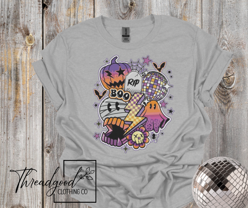 Preorder -Halloween themed tee