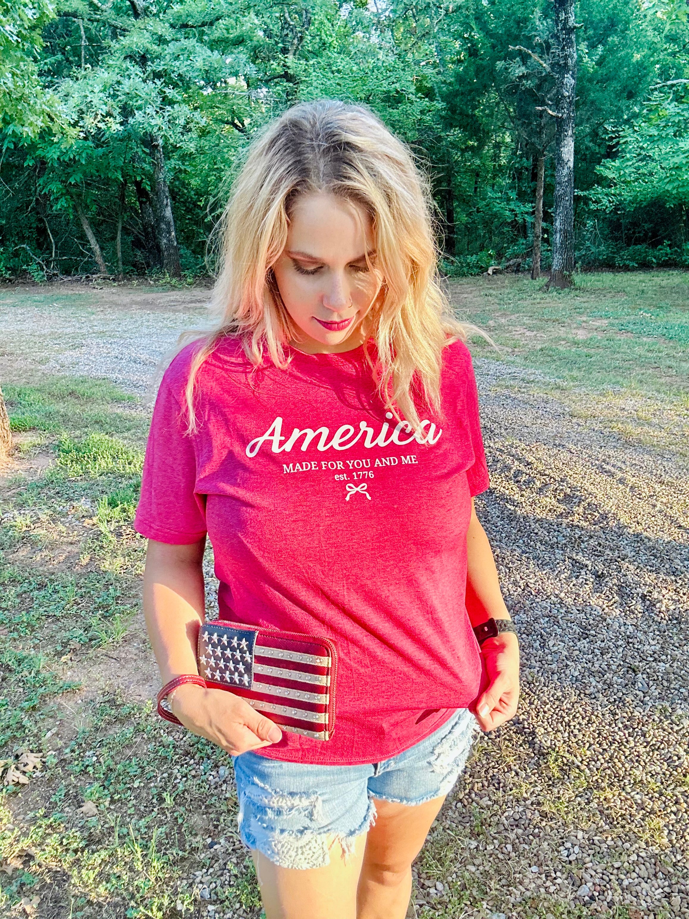 America made for you and me tee