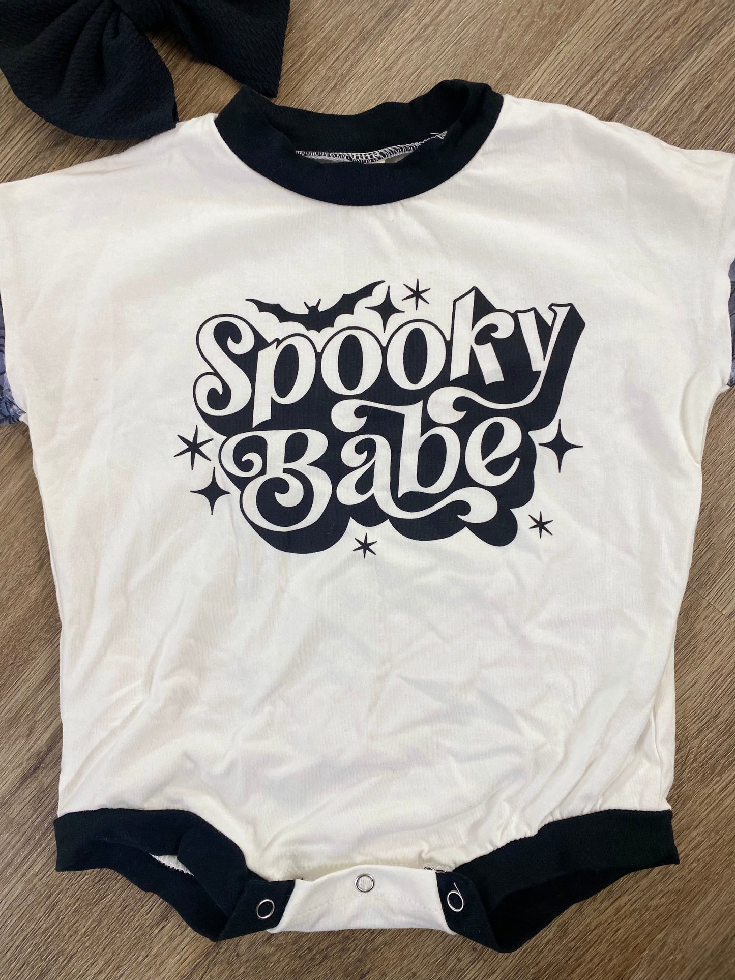 Spooky Babe Bubble romper