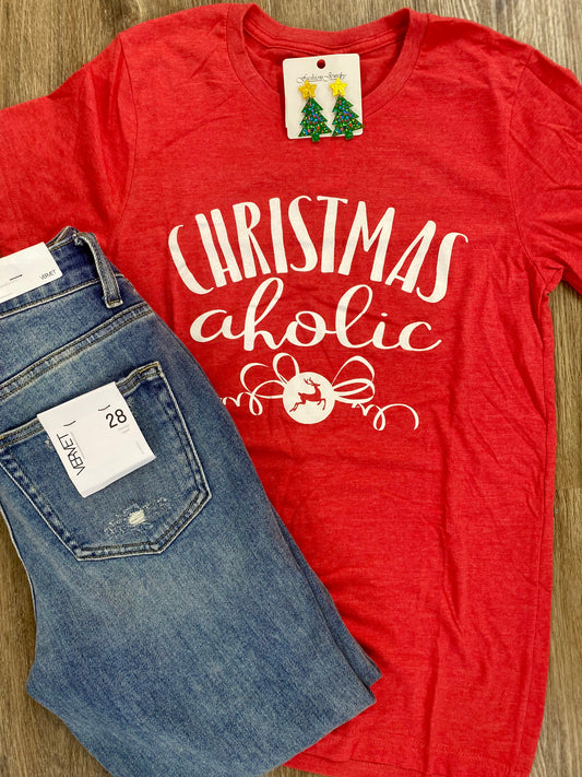 Christmas - aholic tee