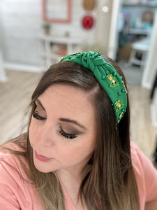 St Patrick’s Day Headband with charms