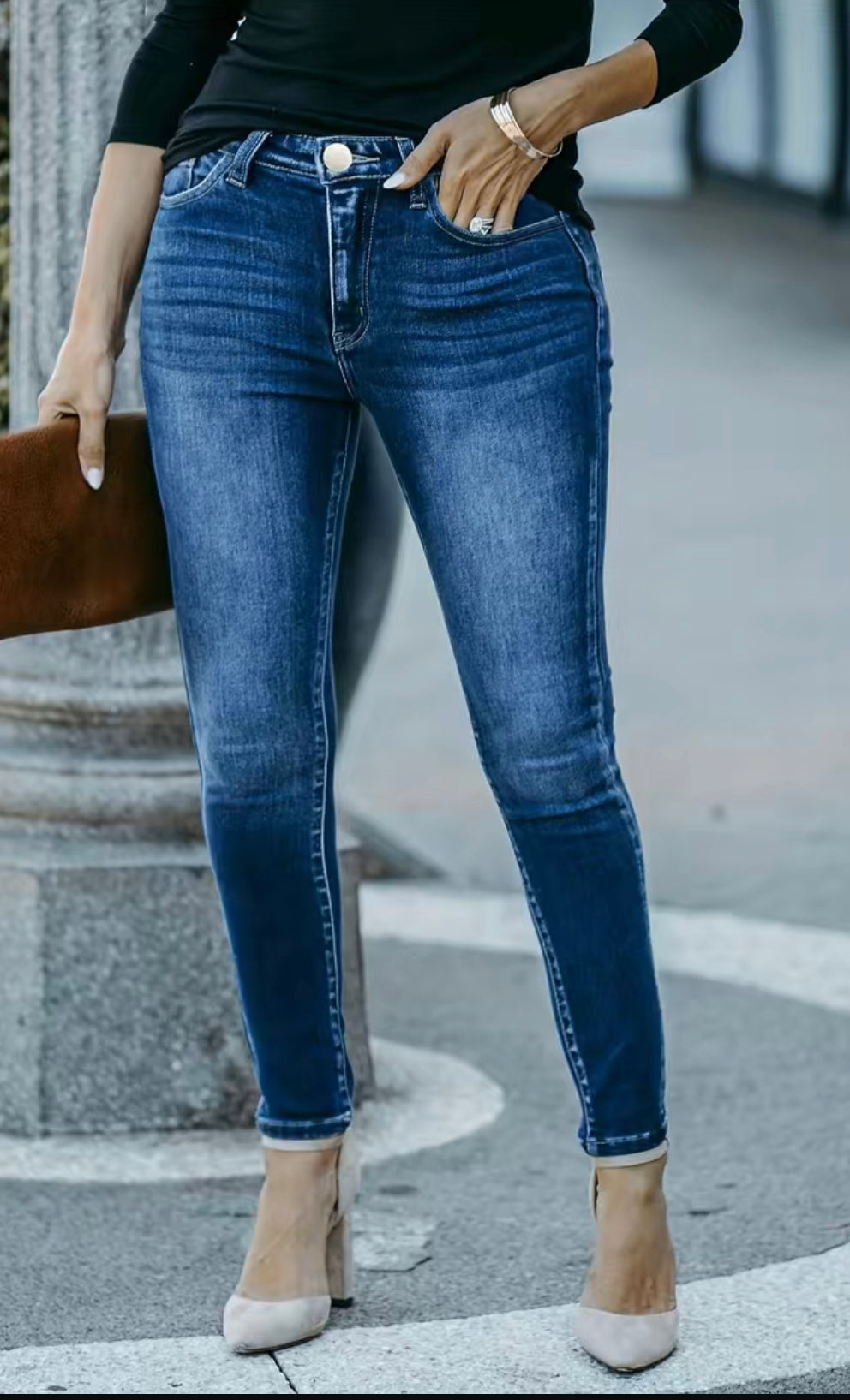 Curvy jeans- regular, skinny