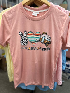 Graphic Tshirt- Camping