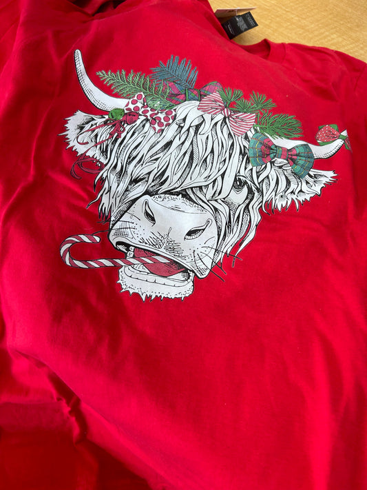 Heifer Christmas tee