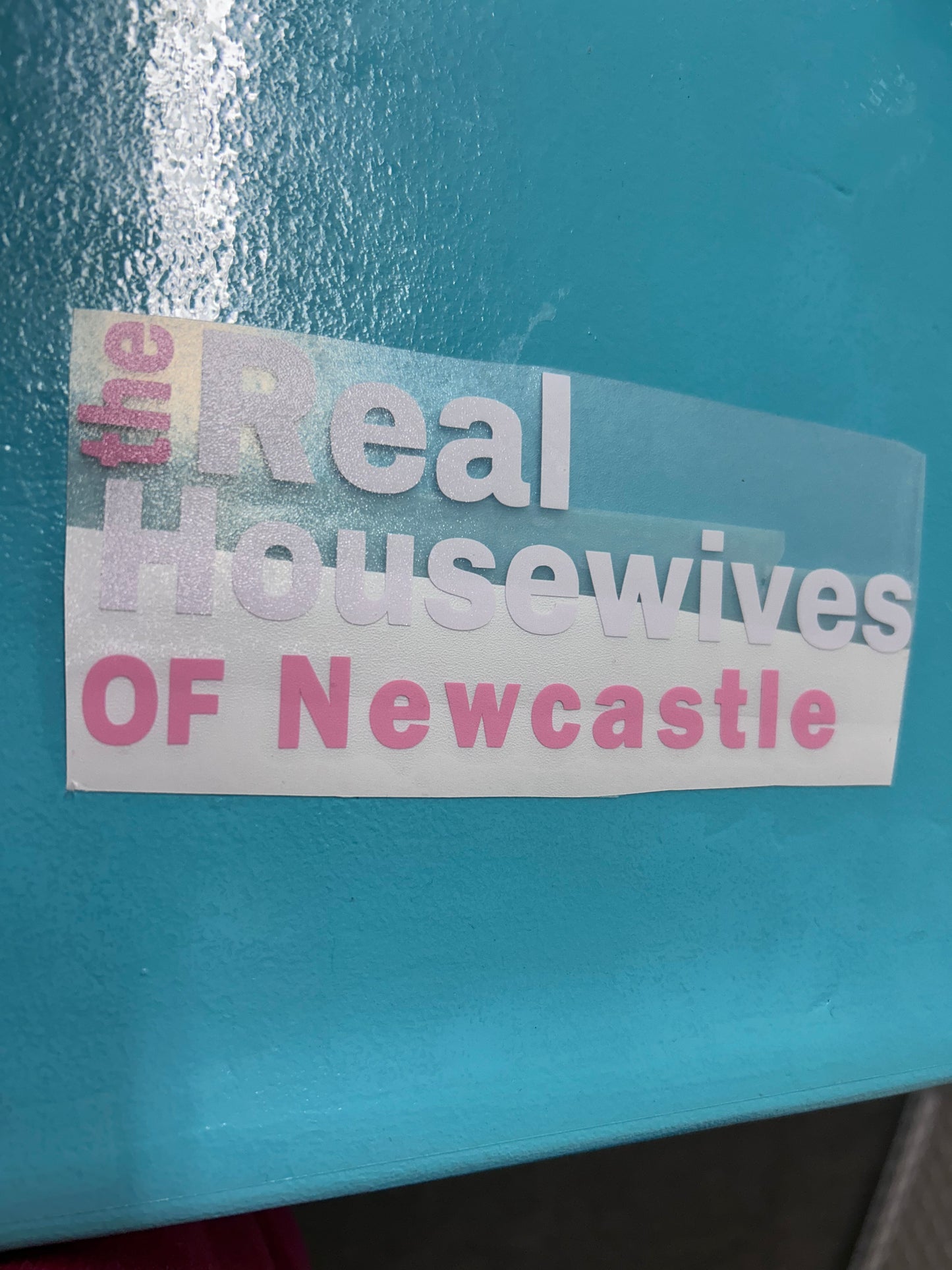 The real housewives car decal