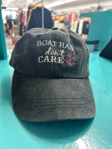 Boat hair don't care hat