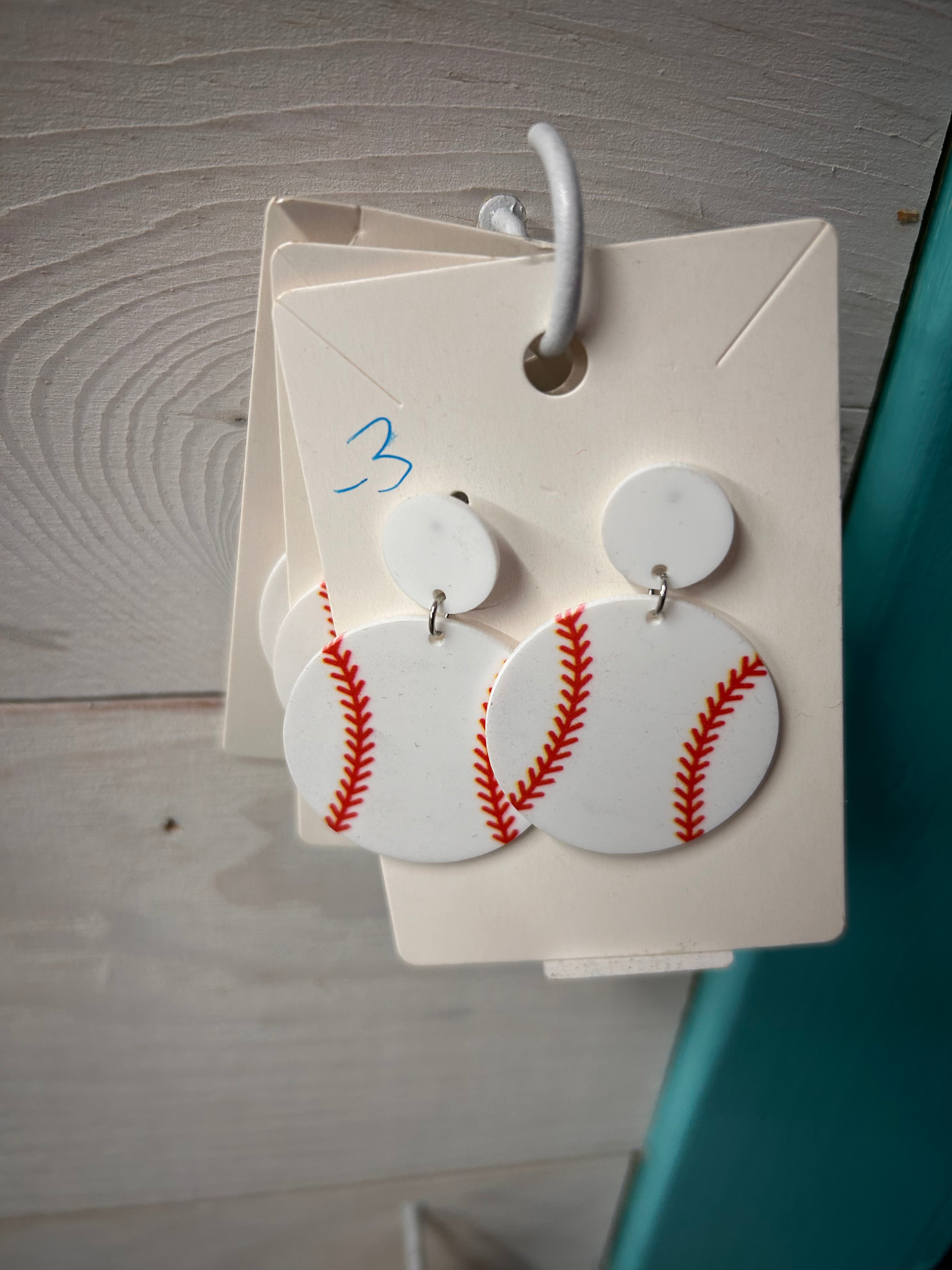 Sports earrings