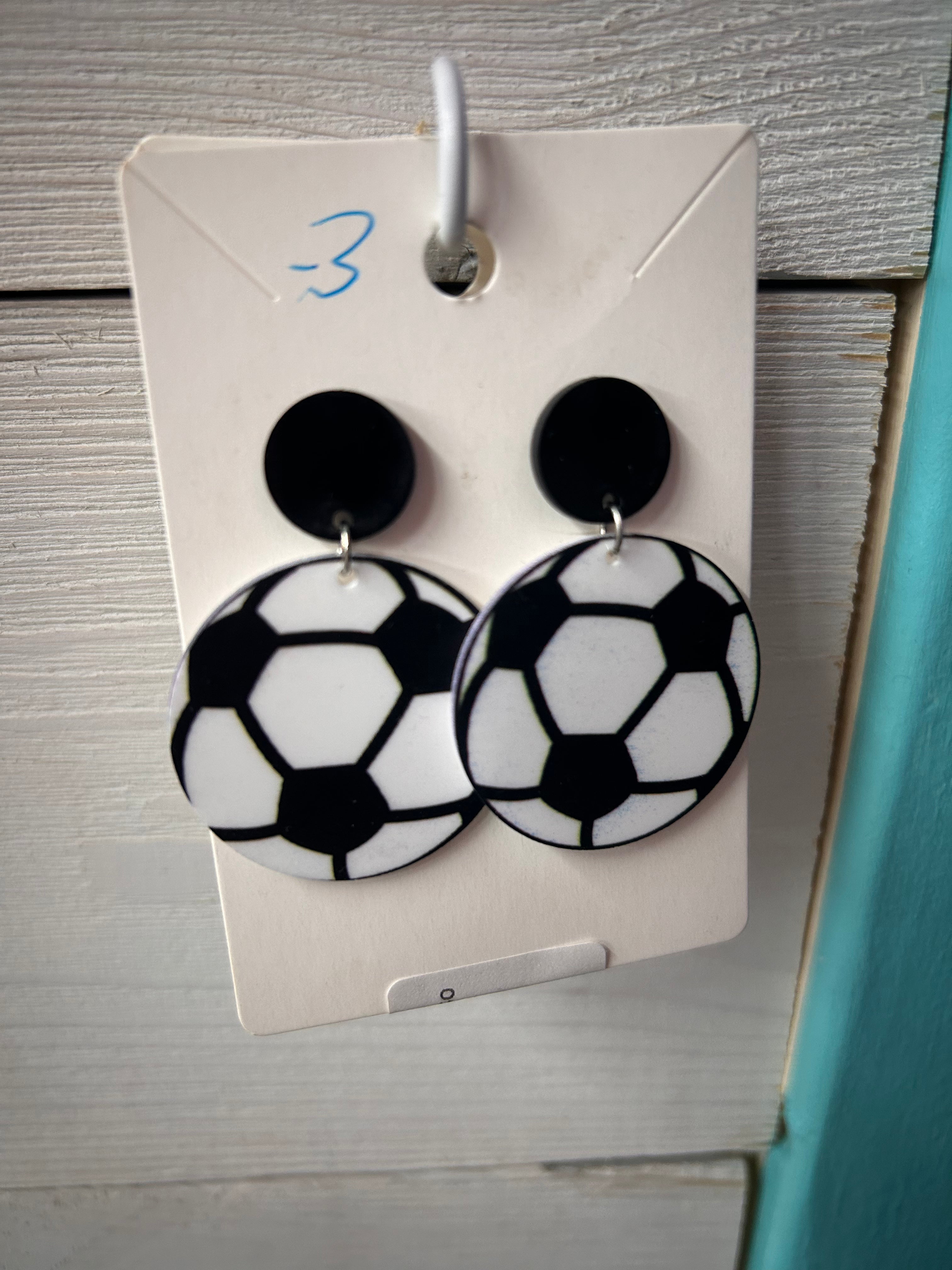 Sports earrings