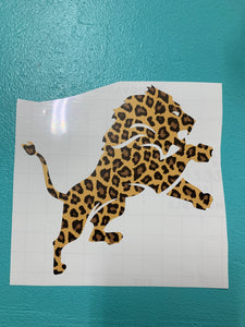 Leaping Lion decals
