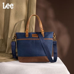 LEE Denim Waxed Canvas Tote