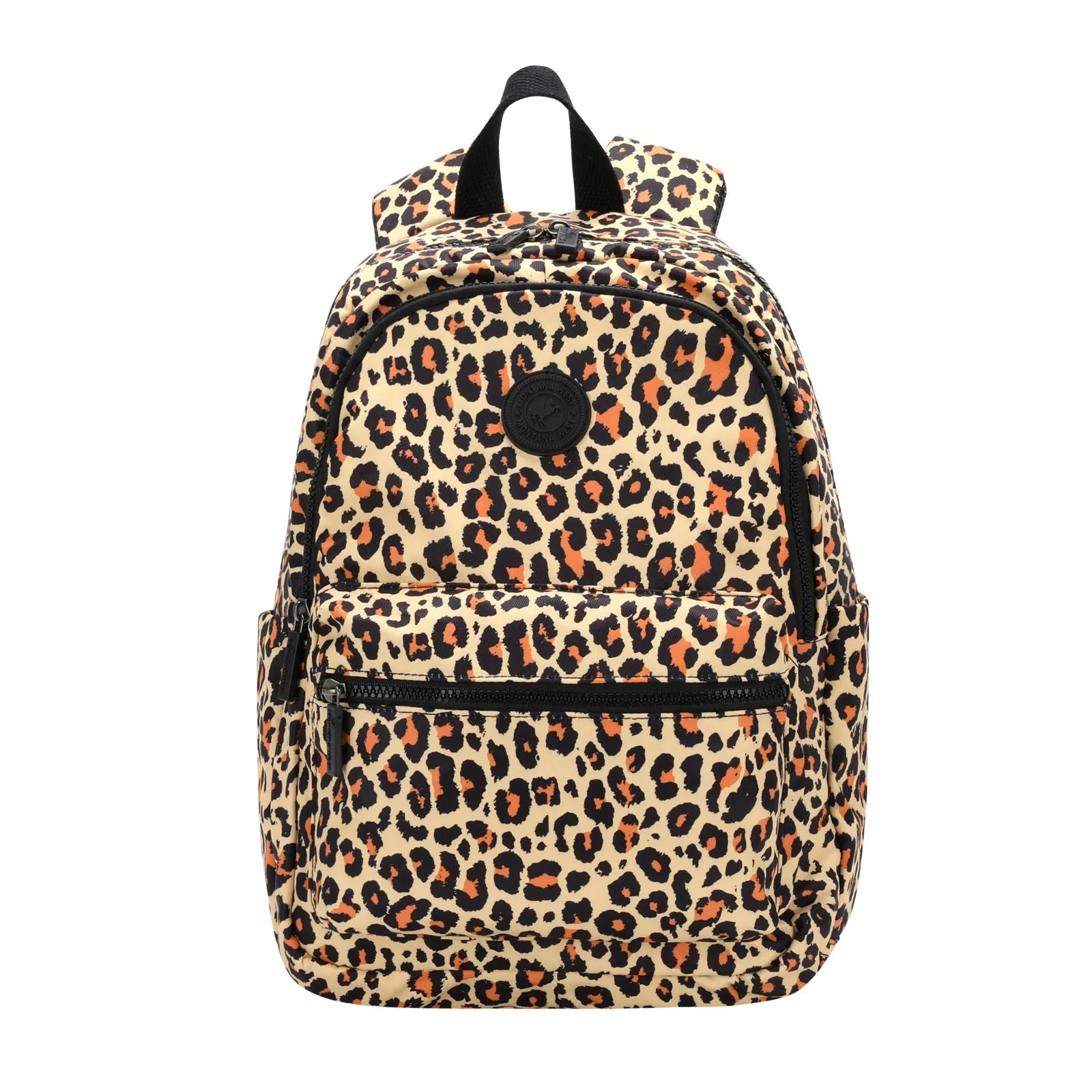 Multi Color Leopard Print Backpack