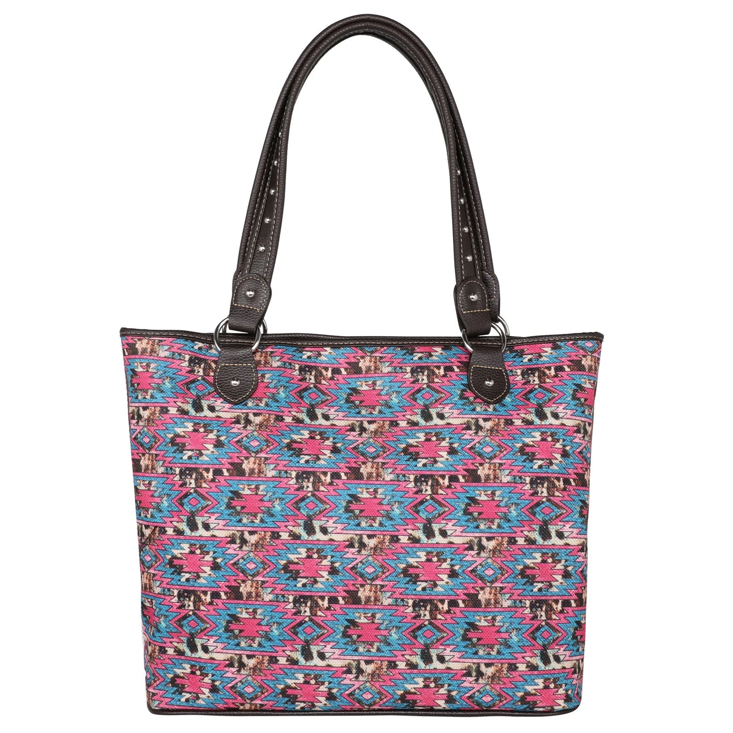 West Aztec Canvas Tote Bag