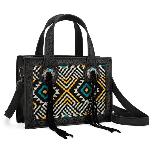 Aztec Tapestry Mini Tote/Crossbody