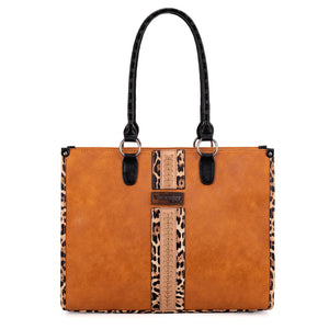 Leopard Print Concealed Carry Tote