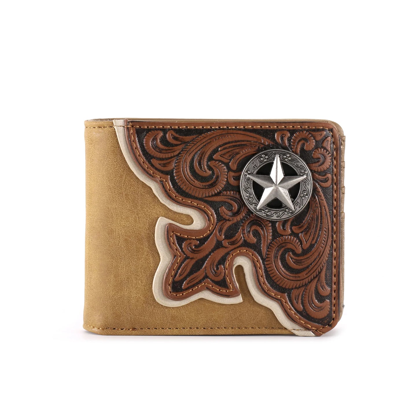 Men's Bifold PU Leather Wallet